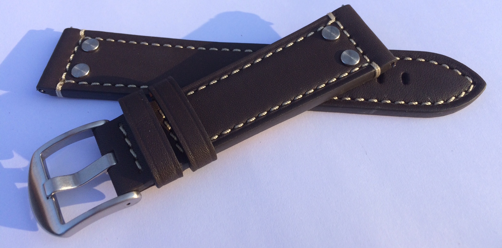 Dark Brown Pilot Strap