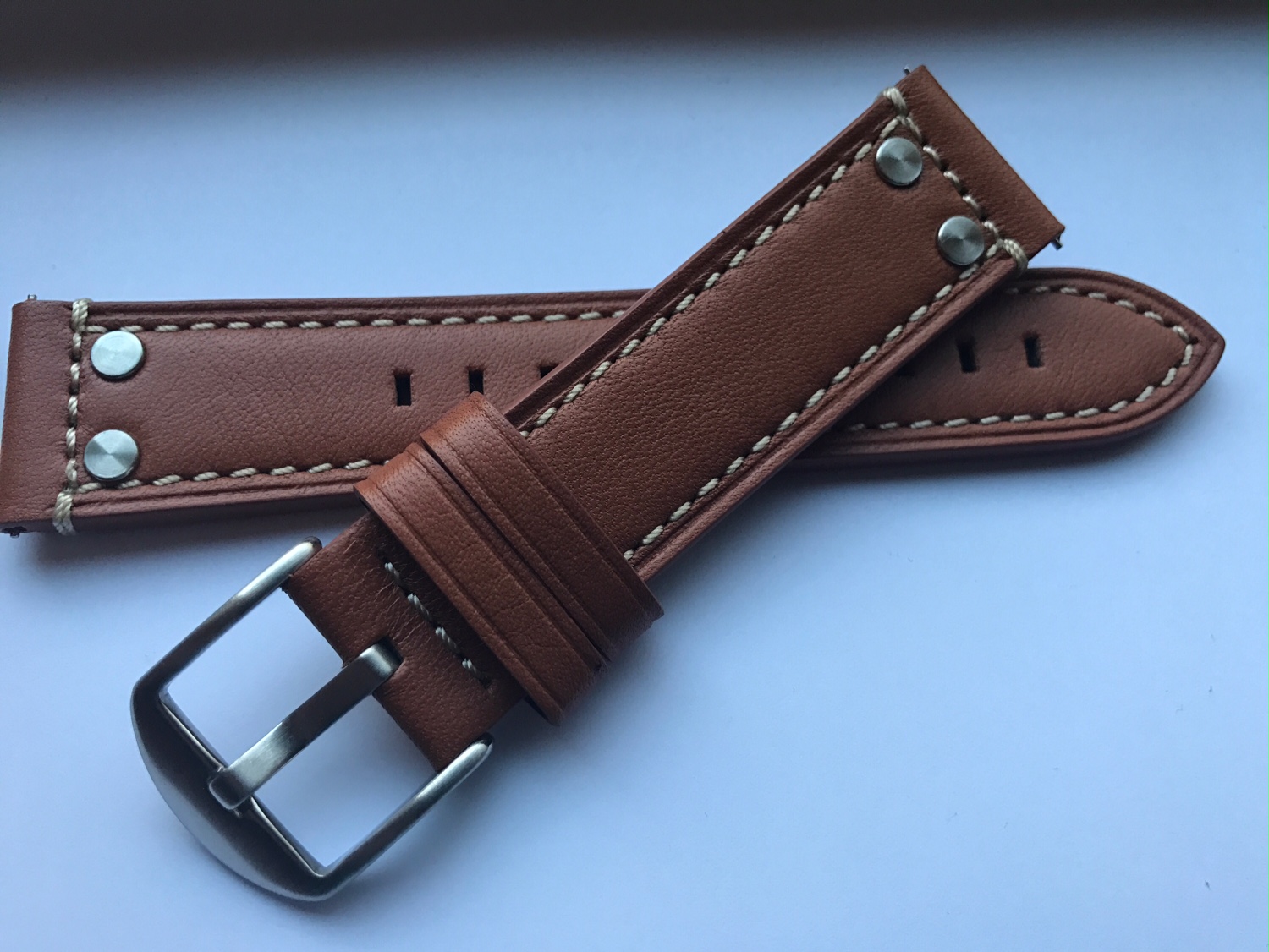 Honey Brown Pilot Strap